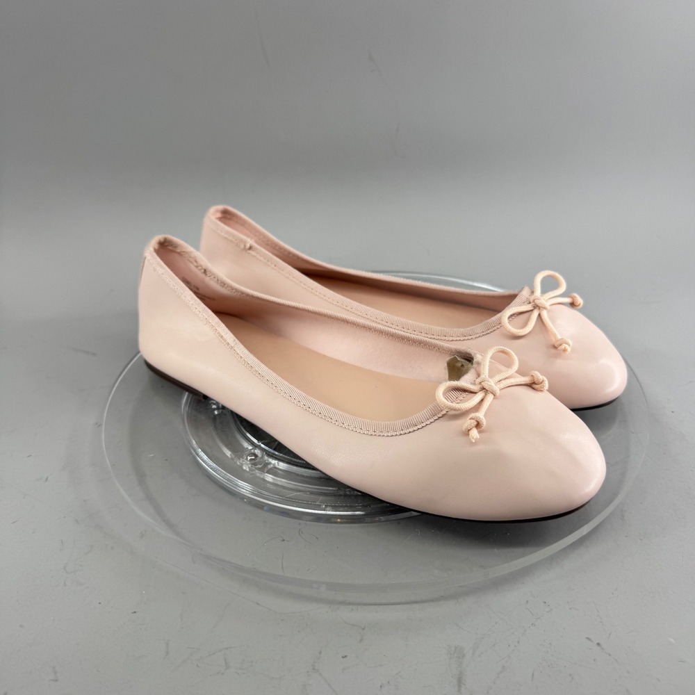 Cushionaire Womens Como Ballet Flats Bow Round Toe Soft Pink Size 11M Comfort